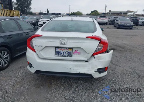 2018 Honda Civic Ex z USA, uszkodzony, nr VIN 2HGFC2F75JH564887